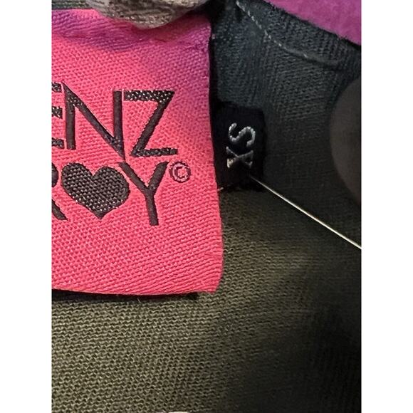 Kweenz Destroy Military Jacket Camouflage Green Size XS - Picture 7 of 11